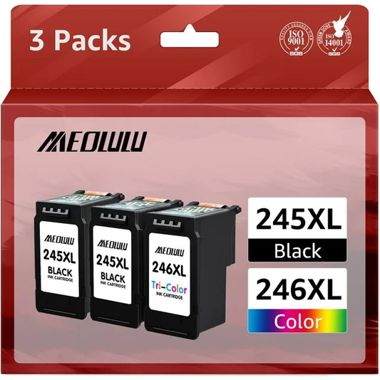 245XL 246XL Ink Cartridge Combo Pack for Canon(3 Pack)