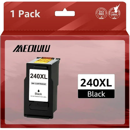 240XL Black Ink Cartridge Replacement for  MG3620 MG3600 MG3520 MG3222 TS5120 TS5100 MX472 Printer 240 XL （1 Black）